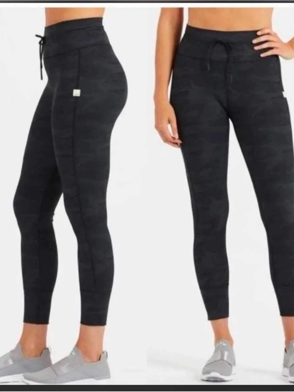Vuori Black Camo High-Rise Jeggings